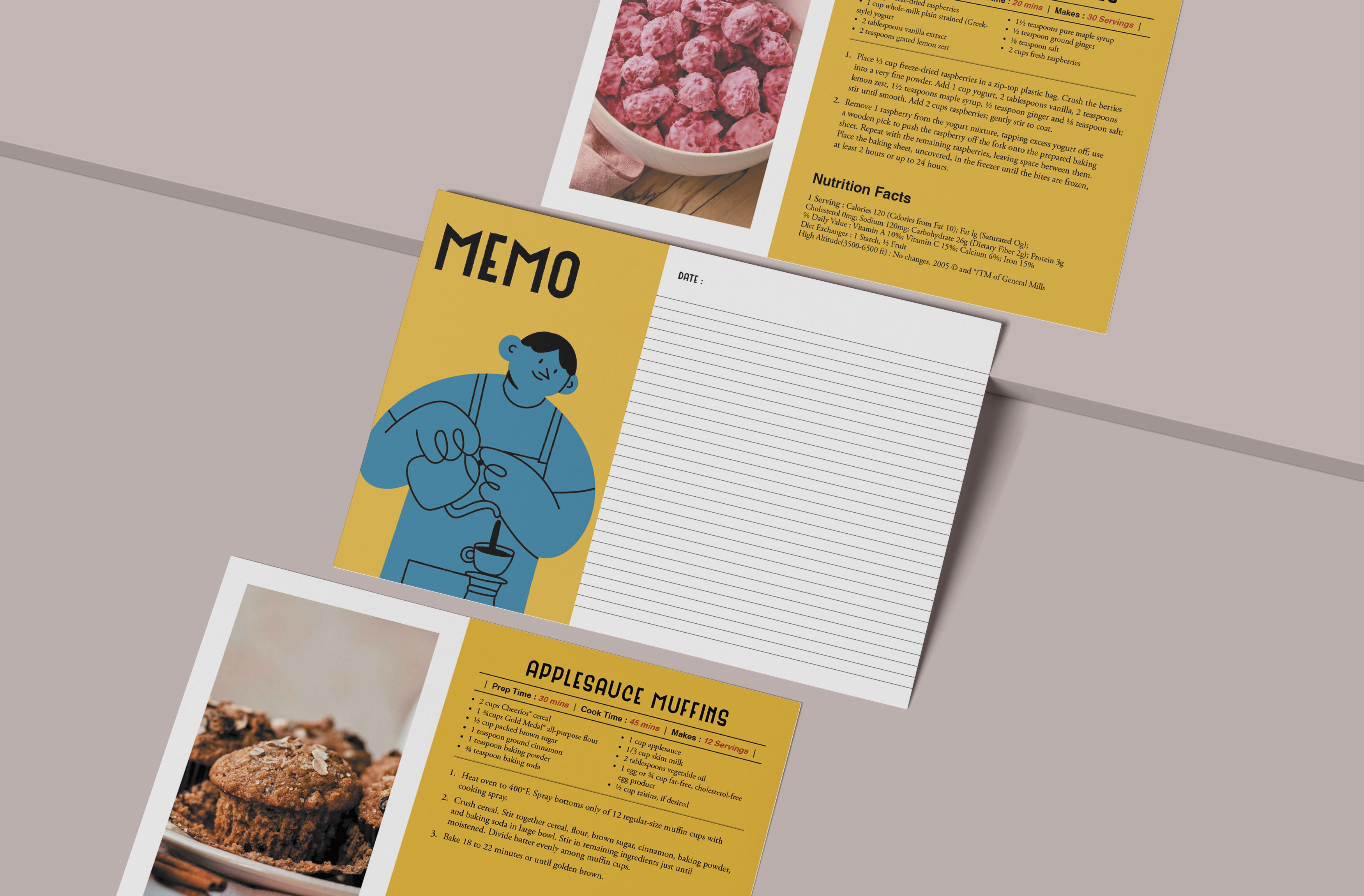 Healthy Snack Recipe&nbsp;Card